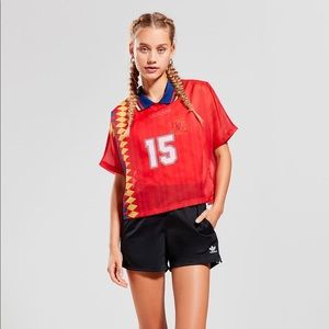 Adidas Originals Spain soccer top/jersey (S) NWT